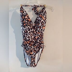 Aqua Eve one piece barhing suit, size XL